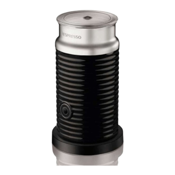 Nespresso Aeroccino + Instrucciones