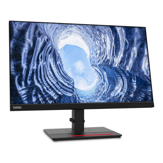 Lenovo ThinkVision T24h-20 Guia Del Usuario