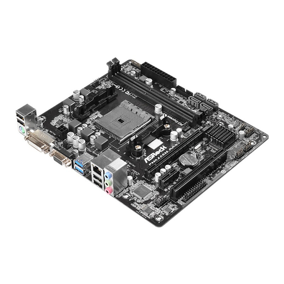 ASROCK FM2A68M-DG3+ Manuales