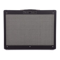 Fender HOT ROD Deluxe Instrucciones De Funcionamiento