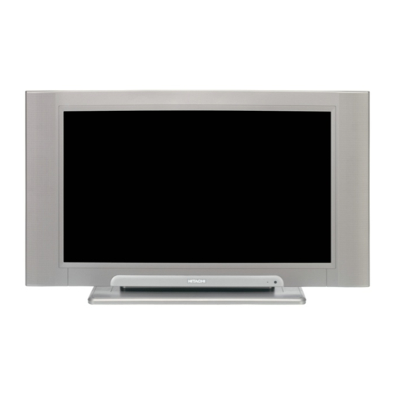 Hitachi 26LD6200 Manual De Instrucciones