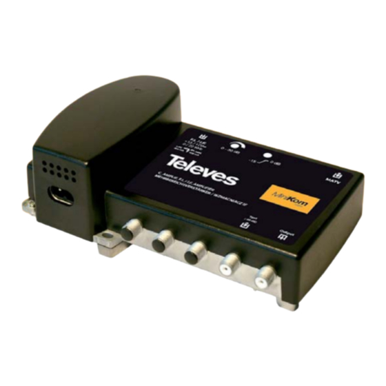 Televes EV45 Manual De Instrucciones