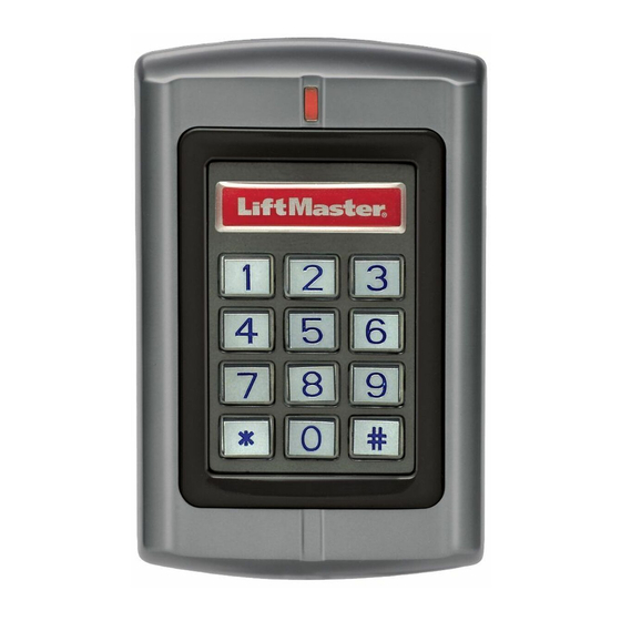 LiftMaster KPR2000 Manual Del Usuario