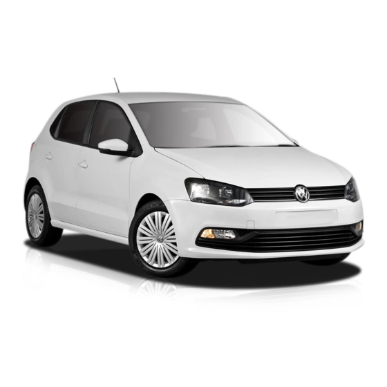 Volkswagen Polo 2015 Manual De Instrucciones