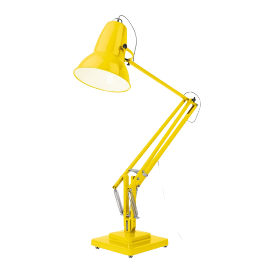 Anglepoise Giant1227 Floor Lamp Guia De Inicio Rapido