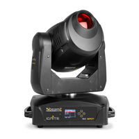 Beamz Professional IGNITE150 LED Spot Moving Head Manual De Instrucciones