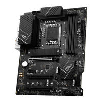 Msi PRO Z790-P WIFI DDR4 Manual Del Usuario