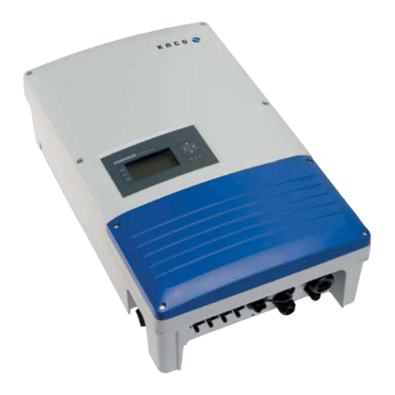 Kaco Powador 12.0 TL3 - INT Instrucciones De Montaje