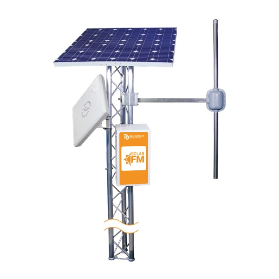 Worldcast Systems SOLAR FM Manuales