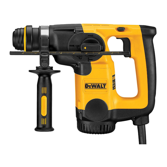 DeWalt D25313 Manual Del Usuario