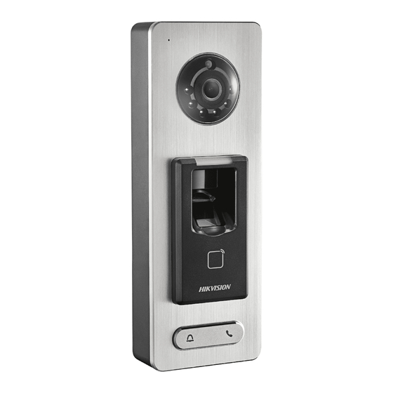 HIKVISION DS-K1T501SF Configuración