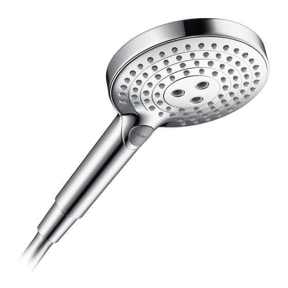 Hansgrohe Raindance Select S 120 26530 Instrucciones De Montaje