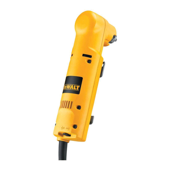 DeWalt DW160 Manual De Instrucciones