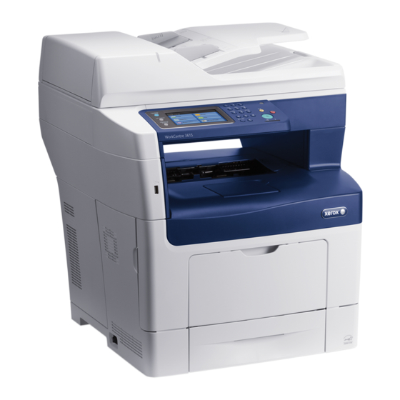 Xerox WorkCentre 3615 Guía De Uso Rápido