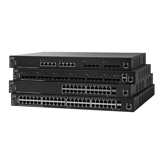 Cisco SF550X-24P Guia De Inicio Rapido