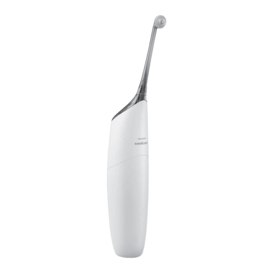 Philips Sonicare Airfloss Manual Del Usuario