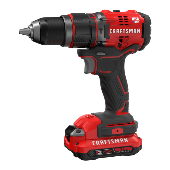 Craftsman CMCD720 Manuales