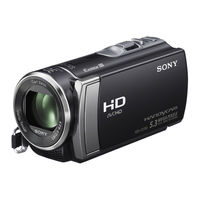 Sony HANDYCAM HDR-PJ200 Guía De Operaciónes