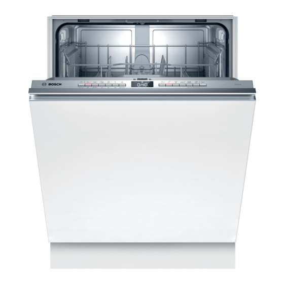 Bosch SMH4ITX12E Manual Del Usuario