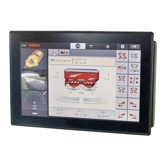 Rauch AXIS EMC ISOBUS Manual De Instrucciones