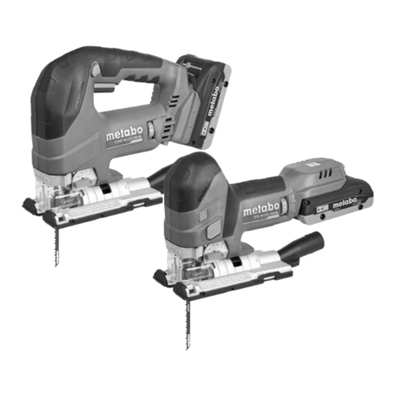 Metabo STA 18 LTX 150 BL Manual Original
