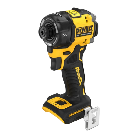 DeWalt DCF870 Manual De Instrucciones