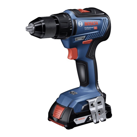 Bosch Professional GSR 18V-55 Manual Original