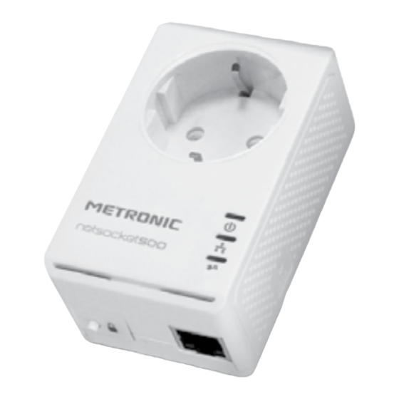 Metronic Duo NetSocket 500 Manual Del Usuario