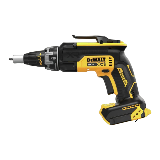 DeWalt DCF630 Manuales