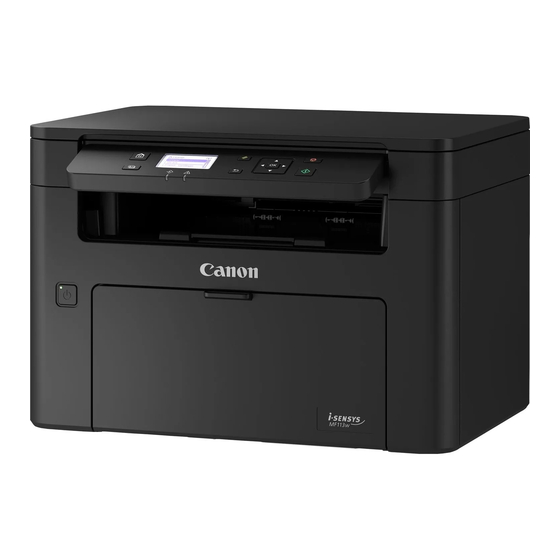 Canon imageCLASS MF113w Manual Del Usuario