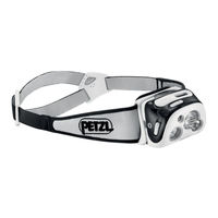 Petzl REACTIK+ Manual De Instrucciones