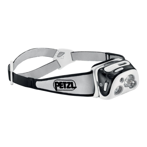Petzl REACTIK+ Manual De Instrucciones
