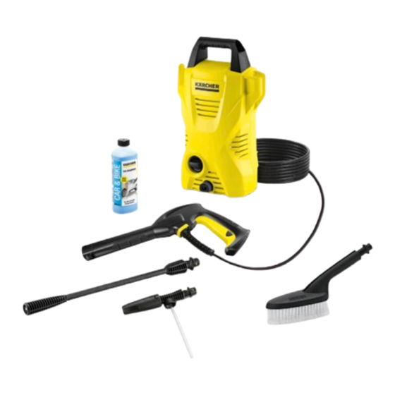 Kärcher K 2 Basic Manual Del Usuario