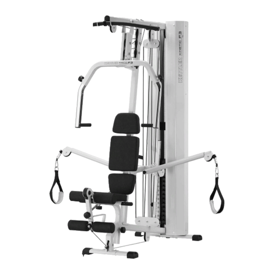 Kettler Kinetic F3 Manual De Instrucciones