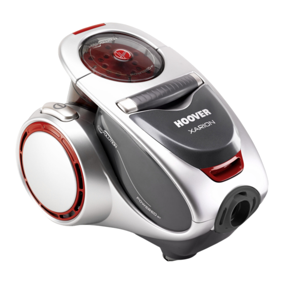 Hoover XARION Manual Del Usuario