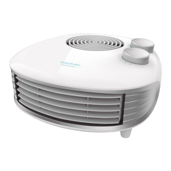 cecotec READY WARM 9800 FORCE HORIZON Manual De Instrucciones