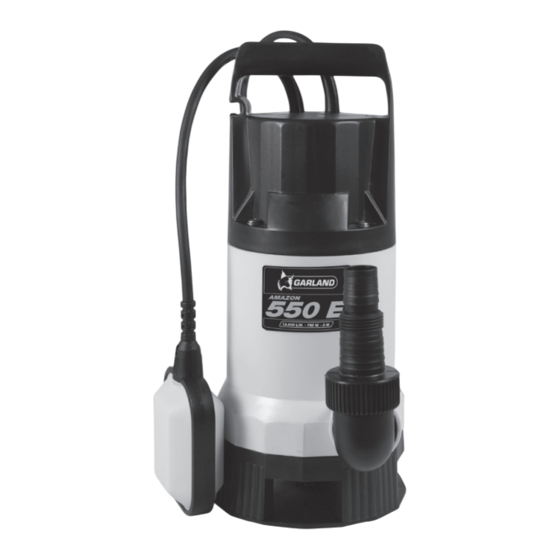 Garland AMAZON 550 E Manual De Instrucciones