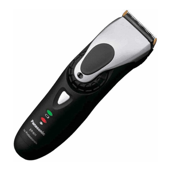 Panasonic ER1611 Manual Del Usuario