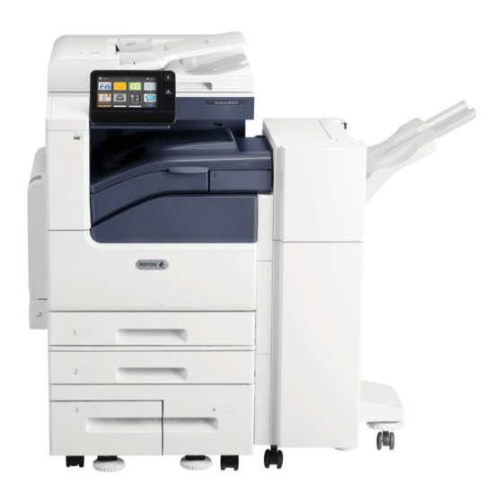 Xerox VersaLink B7025 Guía De Uso Rápido