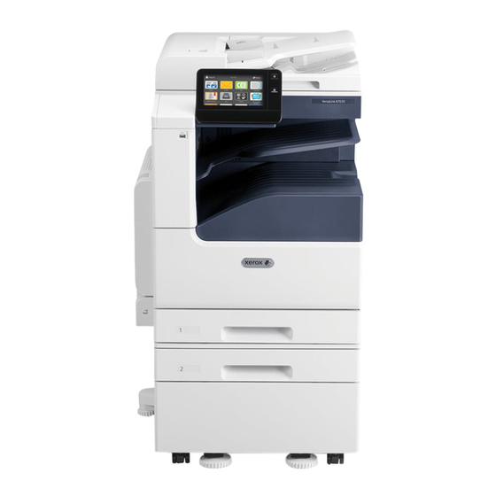 Xerox VersaLink B7025 Guía De Uso Rápido