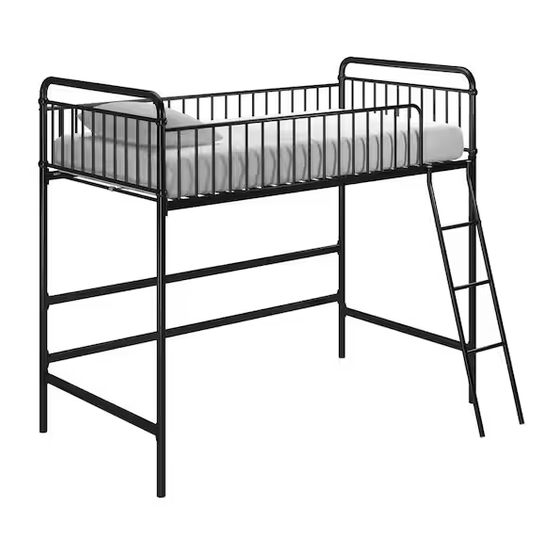 DHP Metal Loft Bed Manual Del Usuario