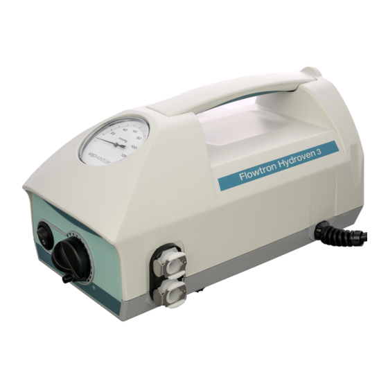 Getinge ARJOHUNTLEIGH FLOWTRON HYDROVEN 3 Instrucciones De Uso