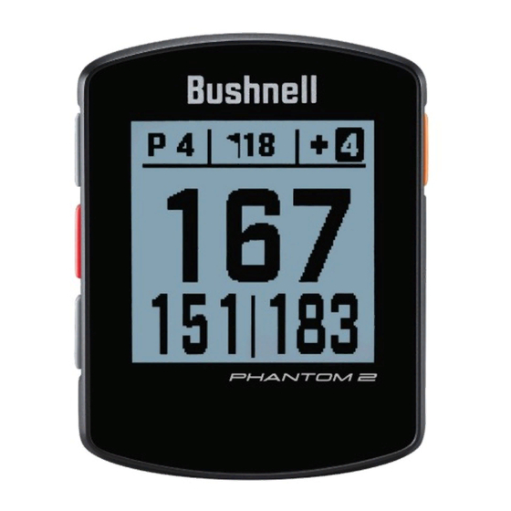 Bushnell GOLF PHANTOM 2 Manual Del Usuario