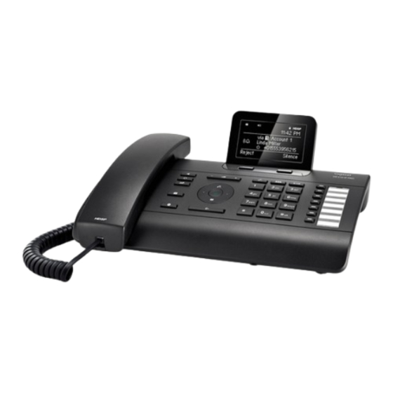 Gigaset DE410 IP PRO Manual Del Usuario