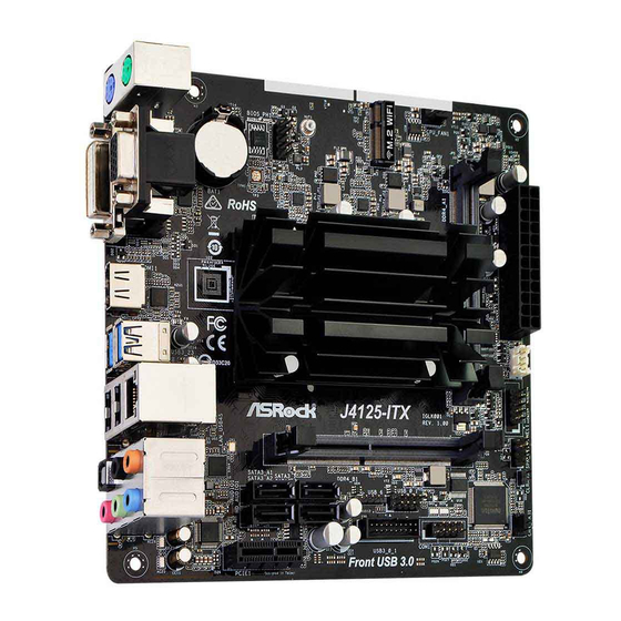 ASROCK J5040-ITX Manual De Instrucciones