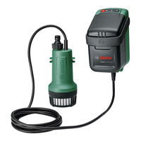 Bosch GardenPump18V-2000 Manual Original