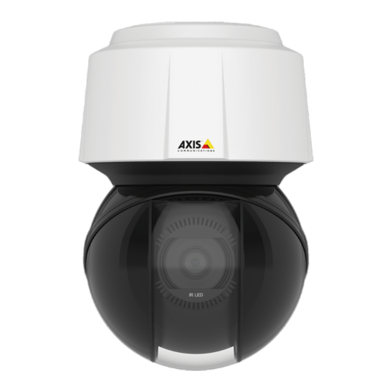 Axis Communications Q6135-LE Manual Del Usuario