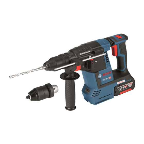 Bosch GBH Professional 18V-26 Manual Original