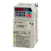 YASKAWA CA J1000 Serie Manual Del Usaurio