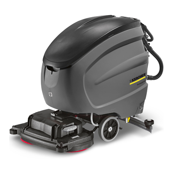 Kärcher B 80 W Guia De Inicio Rapido